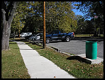 parking at Falls Park